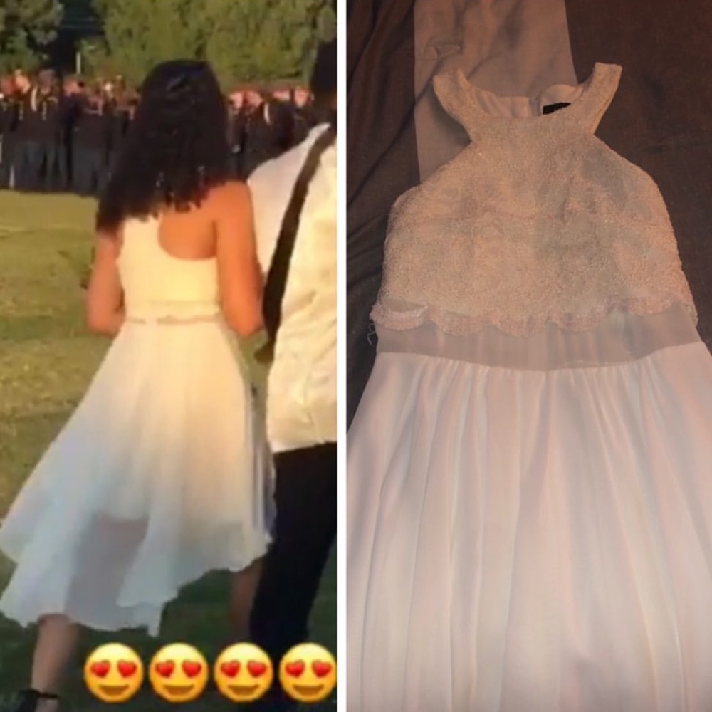 White Event Dress